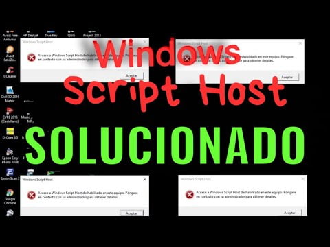 Hogyan lehet megoldani a Windows Script Host hibát?