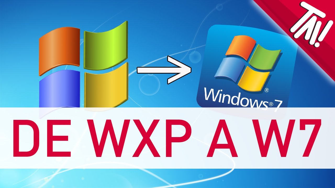 ¿Qué se debe hacer antes de realizar una actualización de Windows XP a Windows 7?