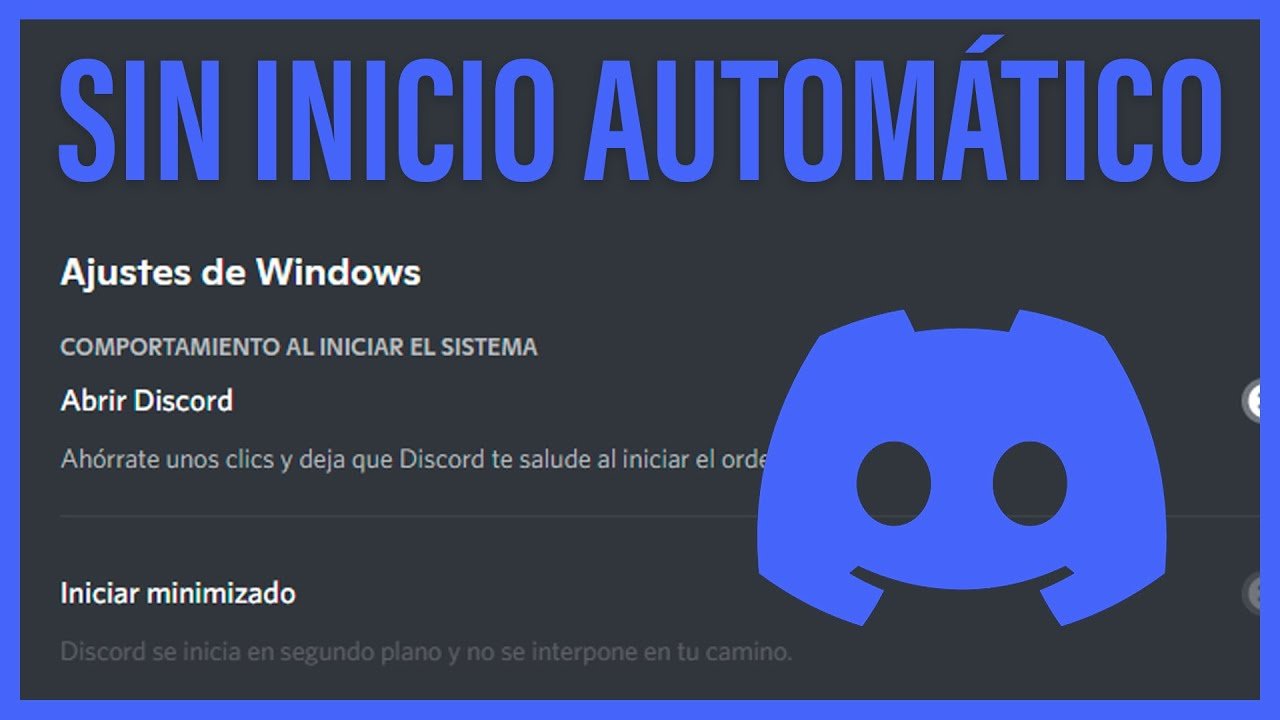 ¿Cómo evitar que Discord se abra al iniciar Windows 11?