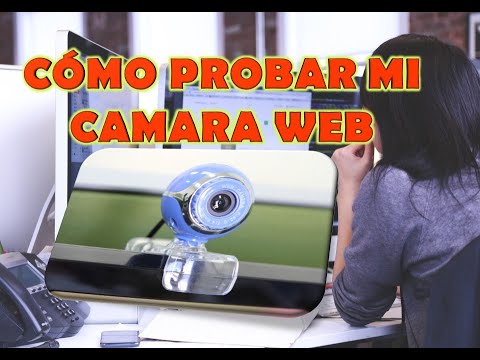 ¿Cómo probar la cámara de mi PC Windows 8?