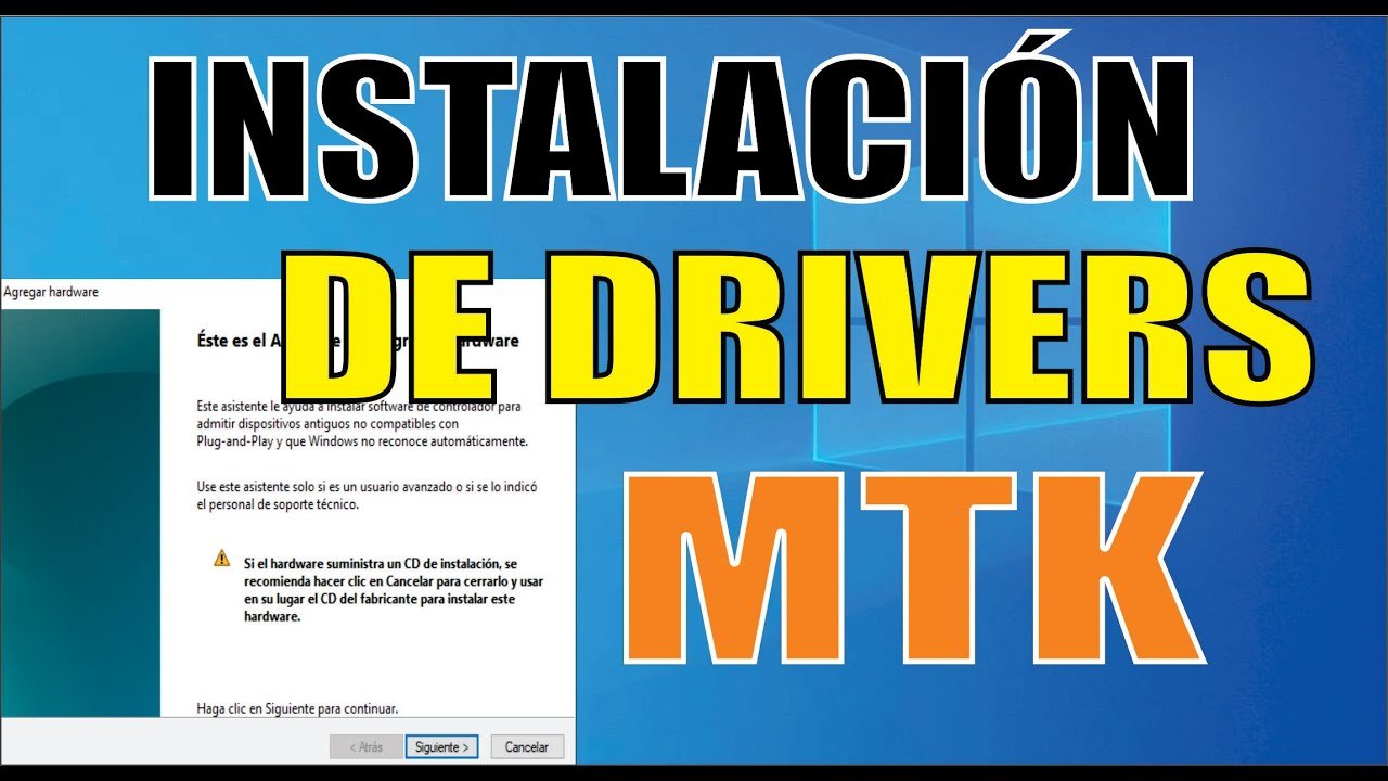 ¿cómo Instalar Drivers Mtk En Windows 10 Pasos De Instalación Guía 2021