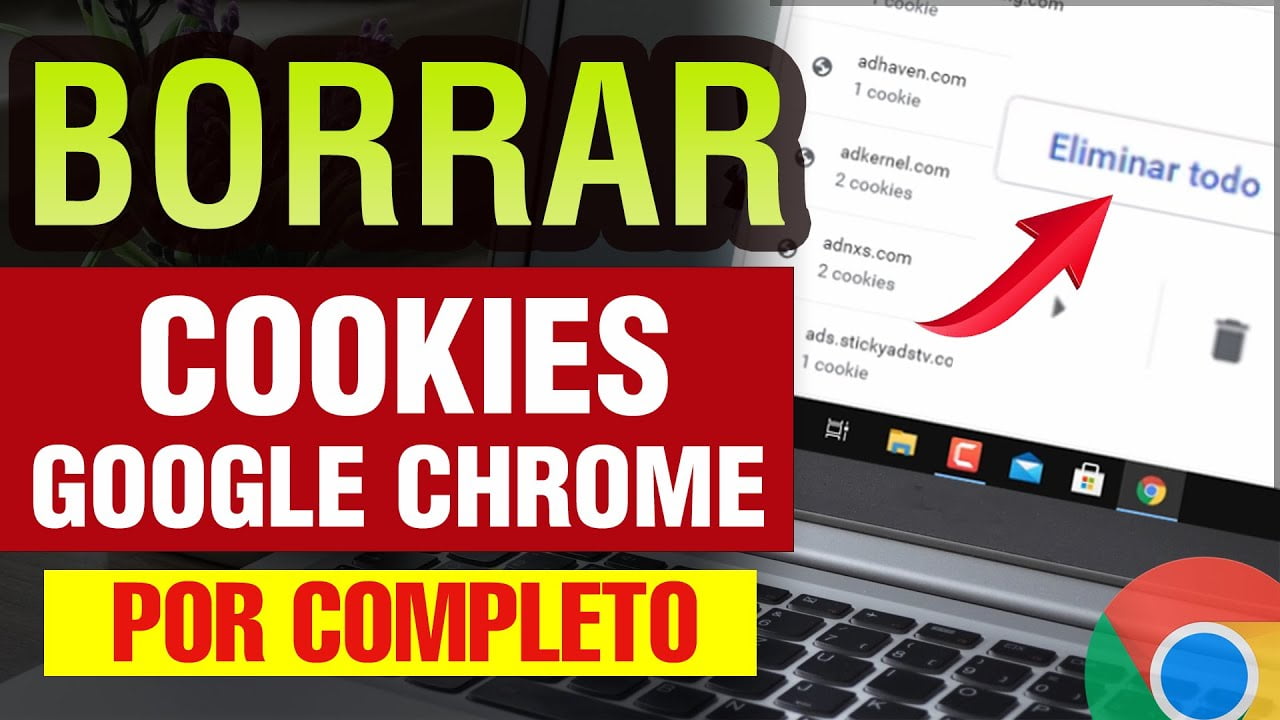 ¿Dónde se eliminan las cookies?