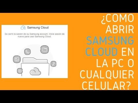 Como ver Samsung Cloud no PC?