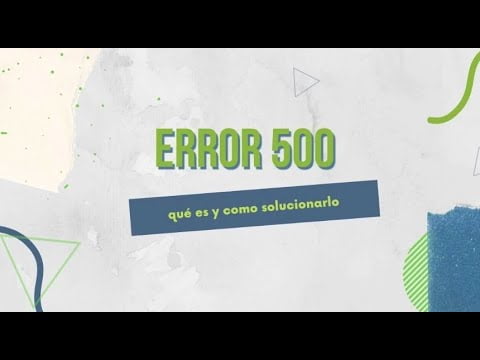 Τι είναι το σφάλμα 500;