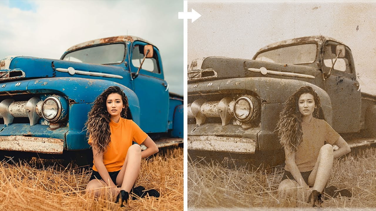 Πώς να φτιάξετε μια παλιά φωτογραφία στο Photoshop;