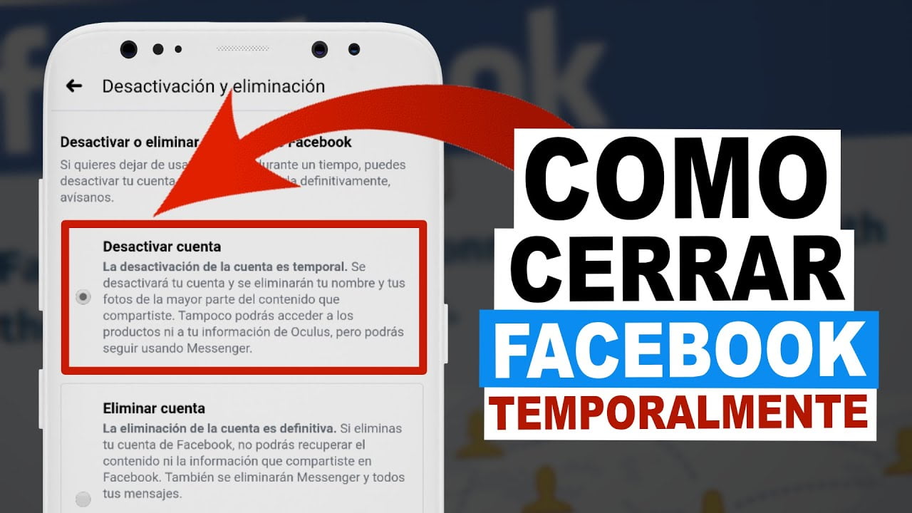 Facebook'u geçici olarak devre dışı bırakma