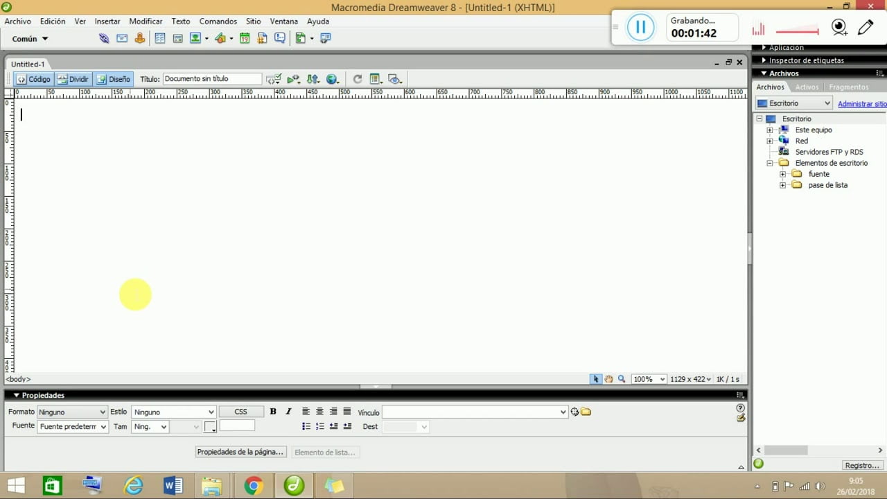 Quels sont les principaux outils Dreamweaver ?