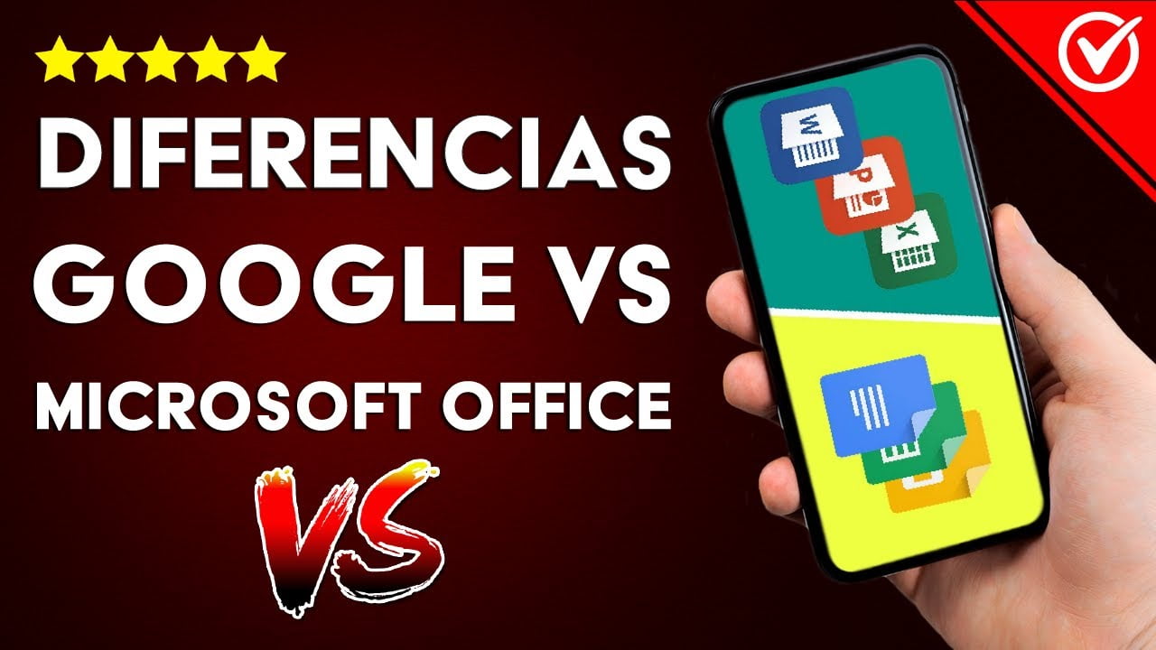 ¿Cuál es la diferencia entre Google y Office?