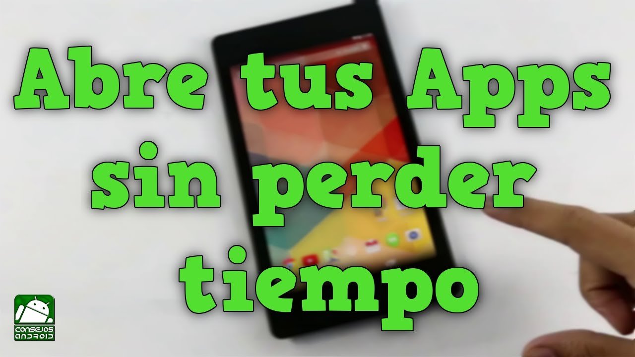 ¿Cómo abrir una app desde ajustes?