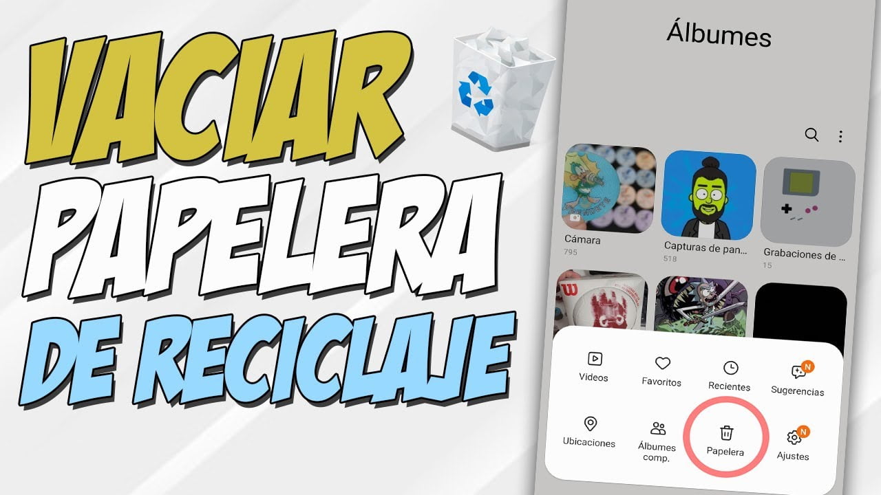 Comment vider la corbeille sur Android