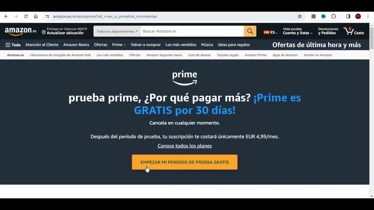 Kredi kartı olmadan ücretsiz Amazon Prime nasıl edinilir