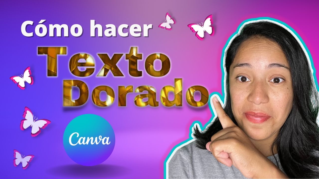 ¿Cuál es el código del color dorado en canva?