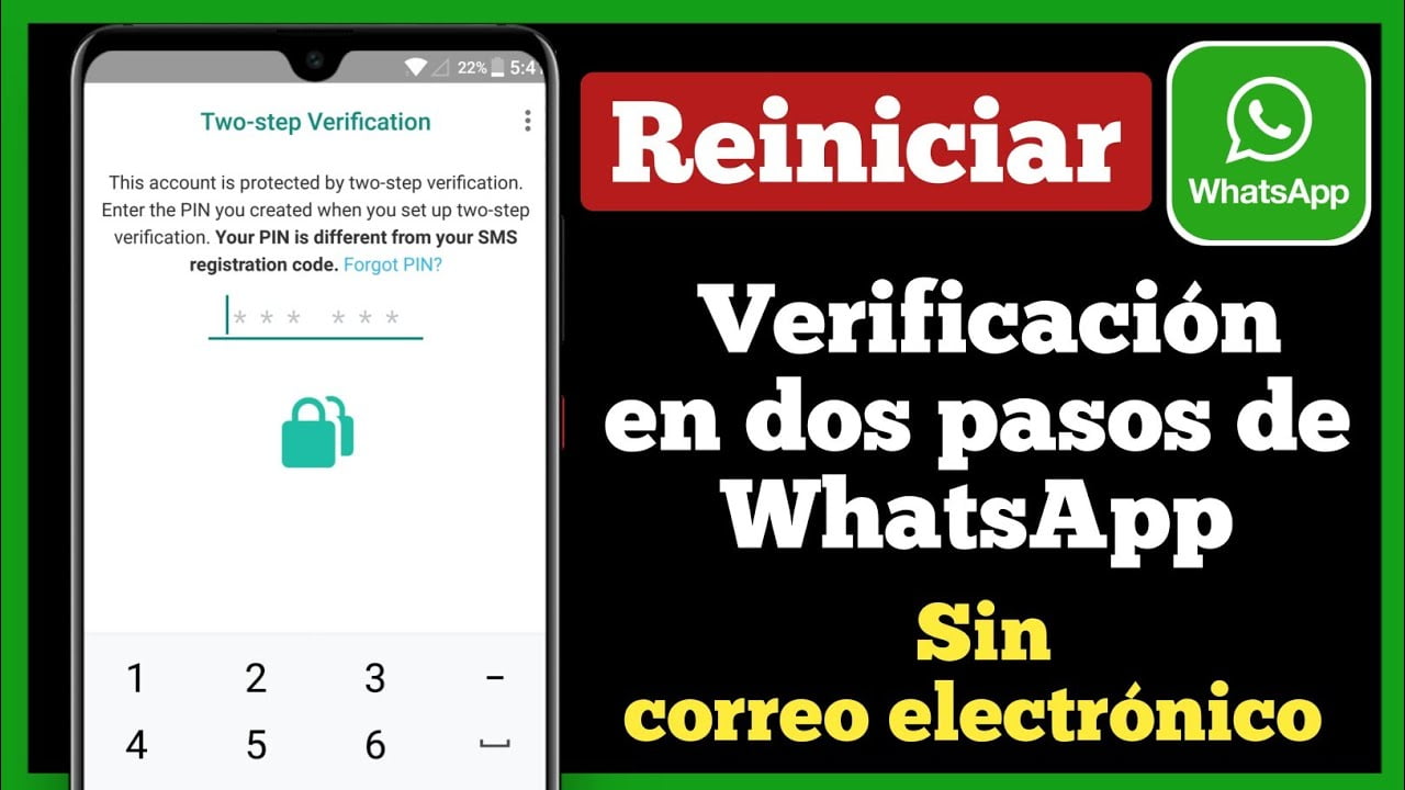 Qual è il pin di verifica in due passaggi Whatsapp?