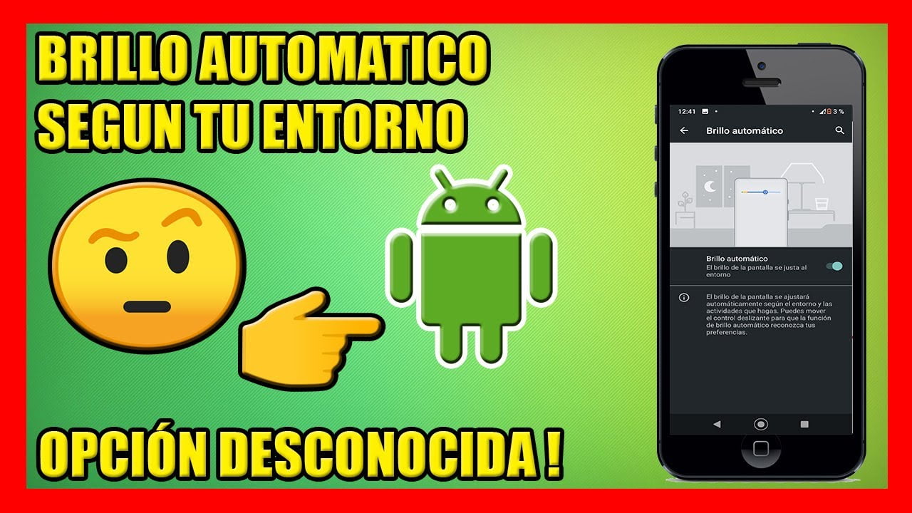 Androidに自動輝度を置くにはどうすればよいですか?