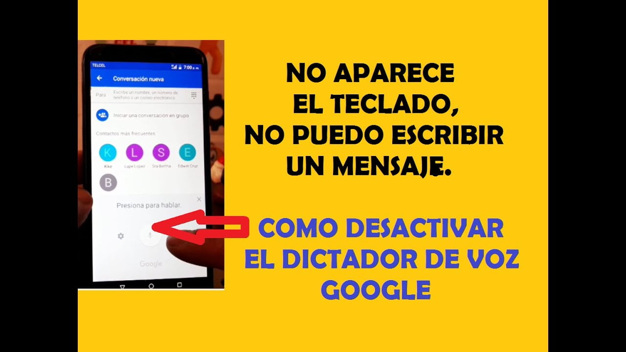 Come rimuovere la voce di Google?