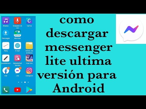 ¿Cómo se descarga el Messenger Lite?