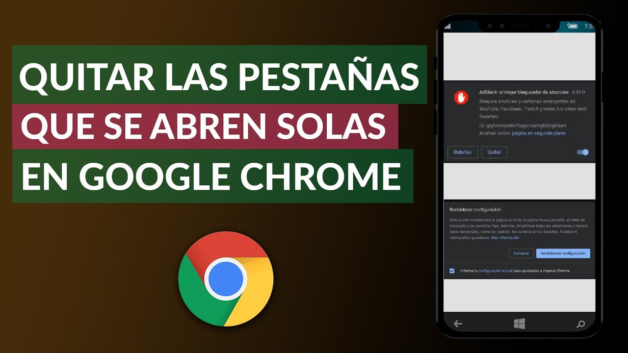 Google Chromeのまつげを排除するにはどうすればよいですか?