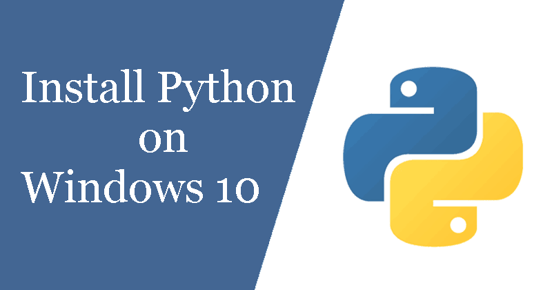 Hvordan installere Python på Windows 10