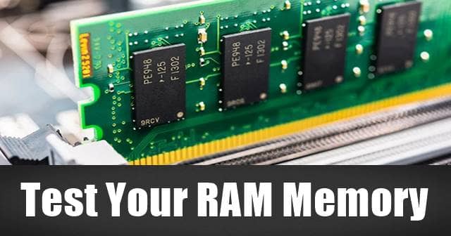 Hur man testar RAM med Windows Memory Diagnostic Tool