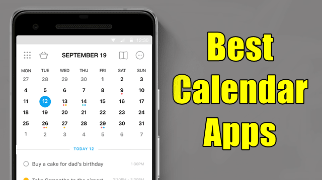 8 meilleures applications de calendrier pour Android pour rester à jour