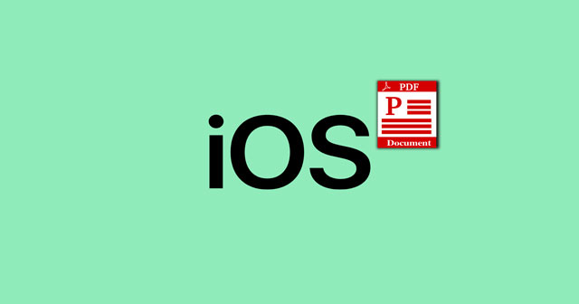 Comment imprimer au format PDF sur iPhone et iPad