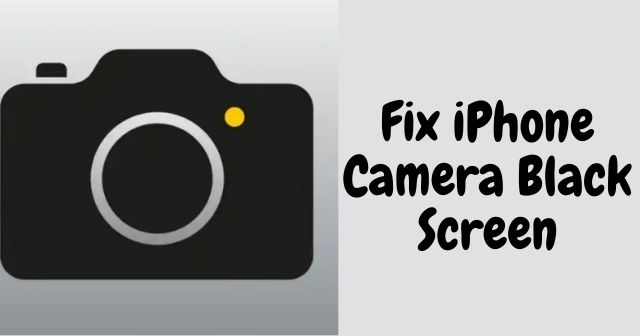 Come risolvere il problema dello schermo nero della fotocamera dell'iPhone