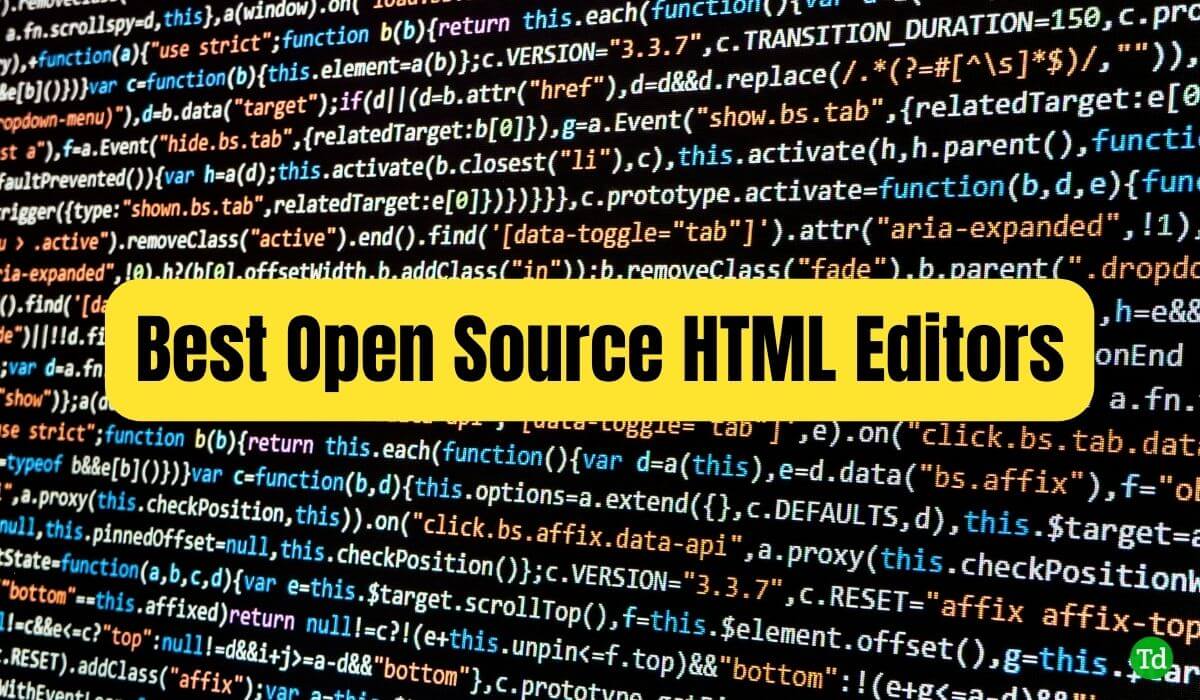 8 найкращих редакторів HTML з відкритим кодом у 2025 році