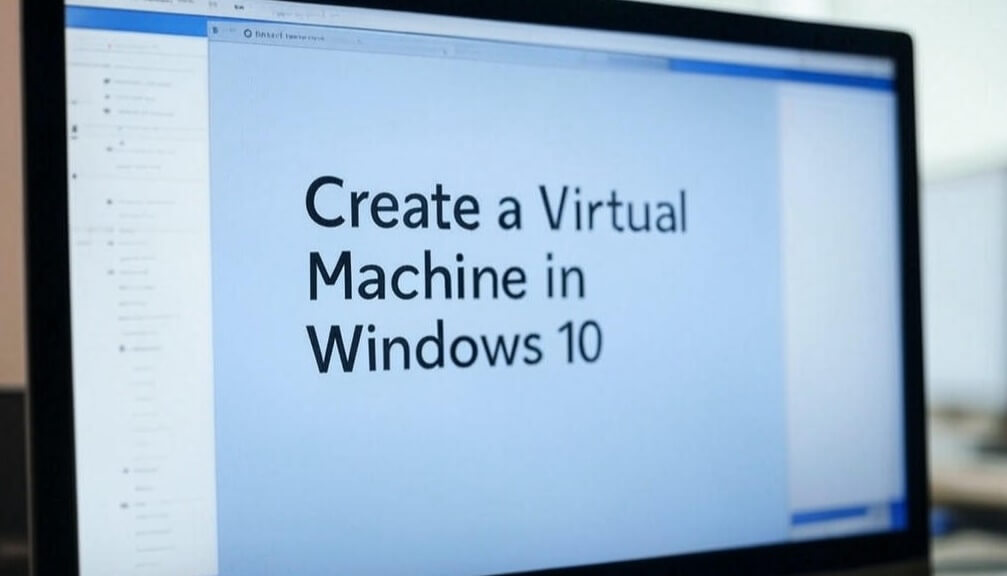 Cómo crear una máquina virtual en Windows 10 (guía completa)