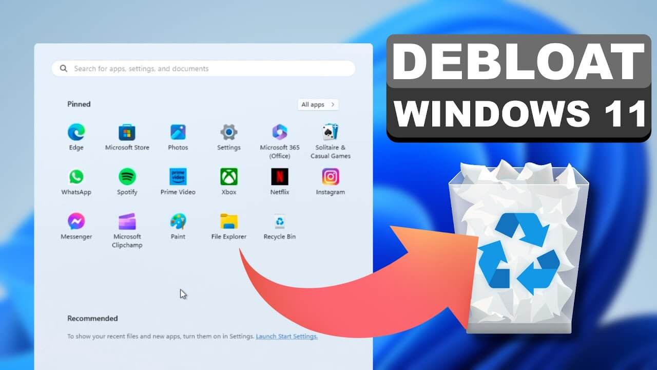 Como Debloat Windows 11 para melhor desempenho