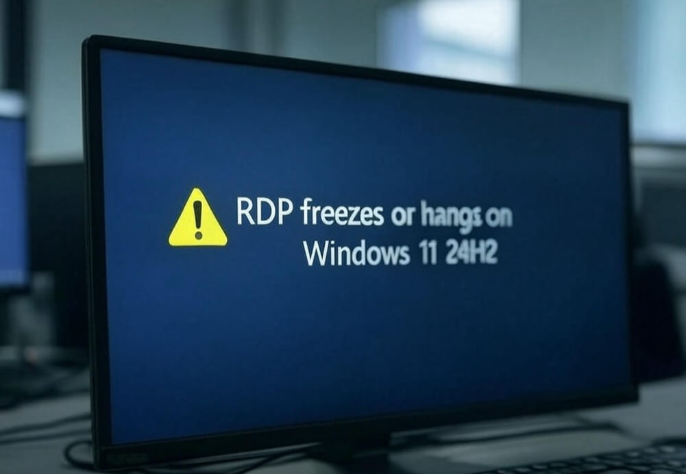 ¿RDP se congela o cuelga en Windows 11 24h2?