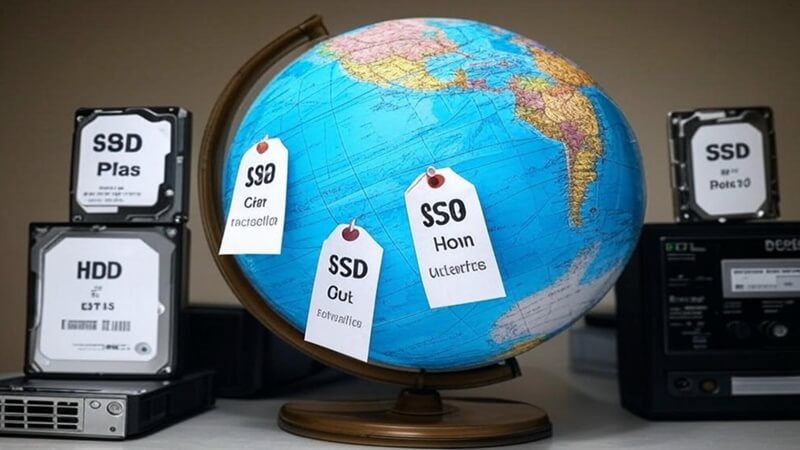 HDDS y SSDS de precios faciales mientras los aranceles estadounidenses sacuden las cadenas de suministro