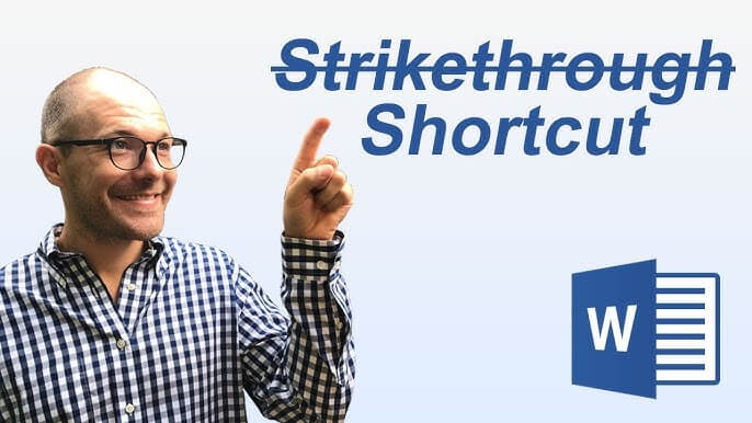 Qual è il collegamento della tastiera per StrikeThrough?