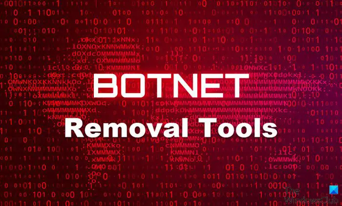 Herramientas gratuitas de eliminación de botnets para Windows 11/10