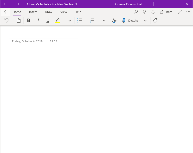 Cómo tomar notas con OneNote en Windows 11/10