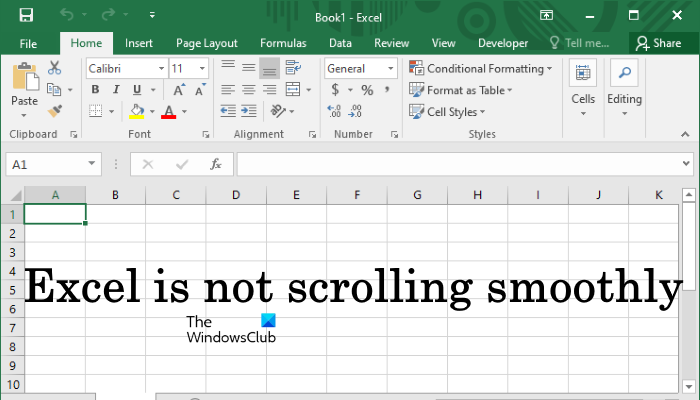 ¿Excel no se desplaza fluida o correctamente? Habilite el