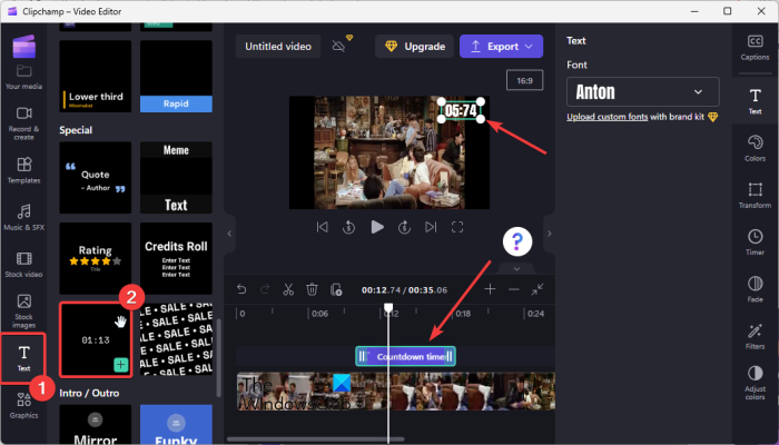 Cómo agregar un temporizador en video en Windows 11/10 - Tiempo de Frikis