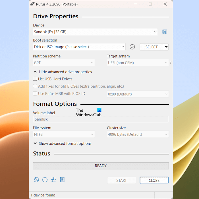 Cómo instalar y usar el software RUFUS en Windows PC