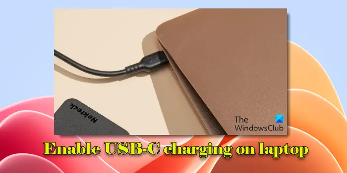 Comment activer le chargement USB-C sur un ordinateur portable sous Windows 11