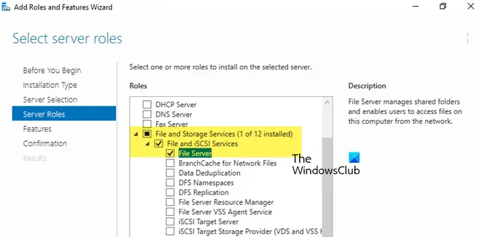 Como instalar e configurar o servidor de arquivos no Windows Server