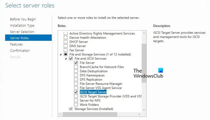 Hur man installerar och använder iSCSI Target för att konfigurera Storage Server