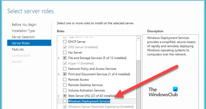 Comment installer et configurer les services de déploiement Windows