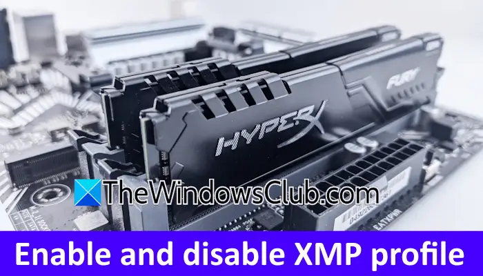 Habilite o deshabilite el perfil XMP en placas base MSI, Gigabyte y ASUS