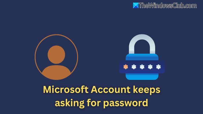 L'account Microsoft continua a richiedere la password