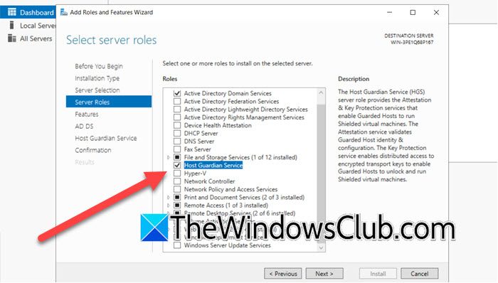 Come configurare il servizio Host Guardian su Windows Server