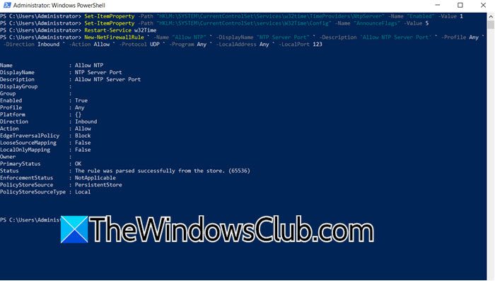 Windows Server'da NTP Sunucusu nasıl yapılandırılır