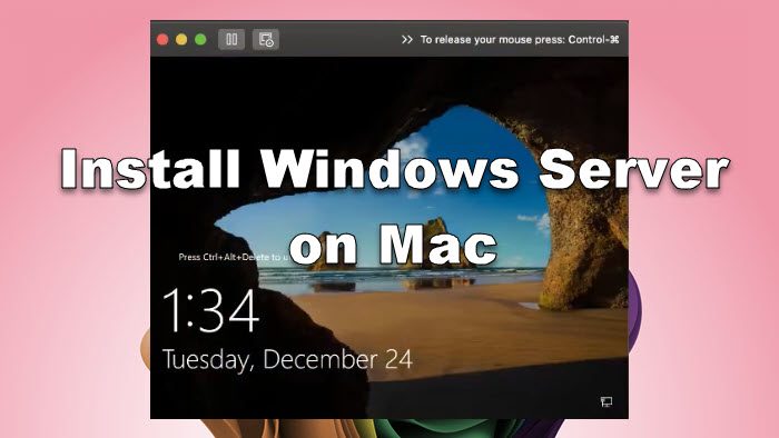 Cómo instalar Windows Server en Mac