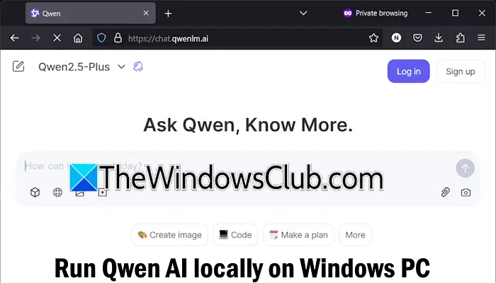 Hur man kör Qwen AI lokalt på Windows 11