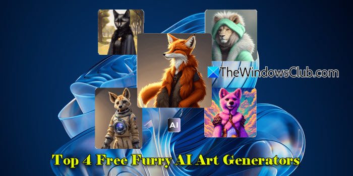 Top 4 des générateurs d'art Furry AI gratuits