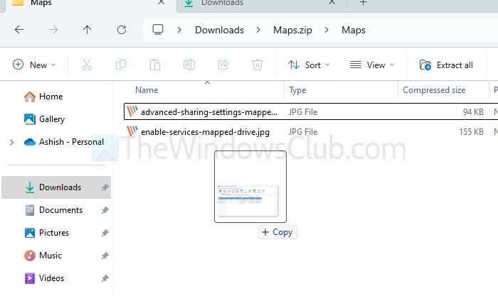 Como adicionar arquivos a um arquivo zip no Windows 11