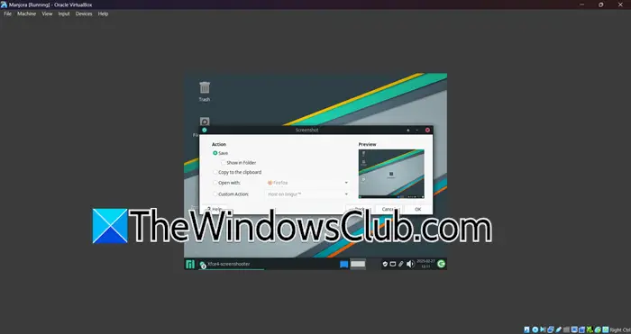 Comment installer Manjora sur VirtualBox sur Windows 11